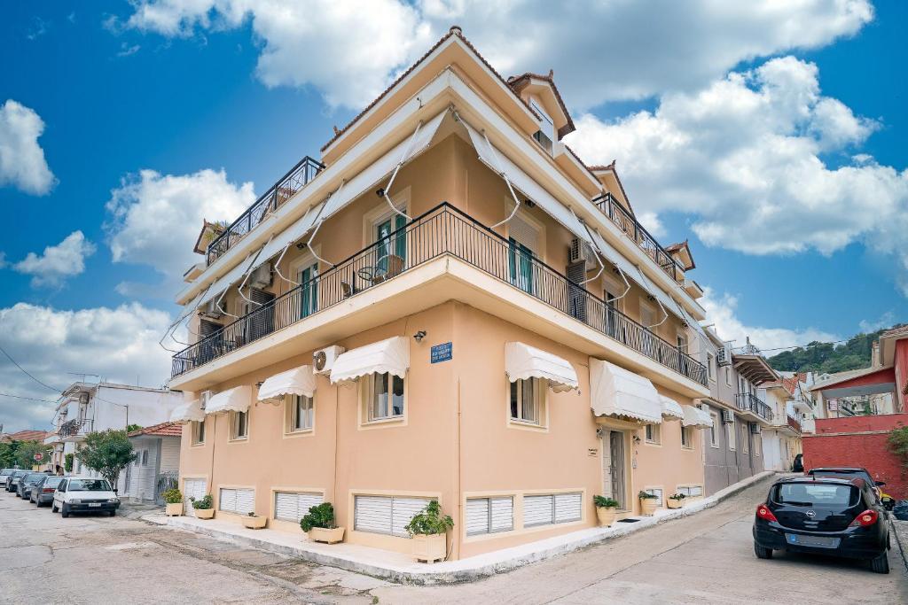 Budova, v ktorej sa apartmán nachádza