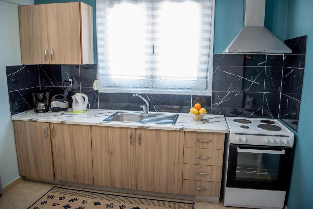 Kuchnia lub aneks kuchenny w obiekcie Villa DK