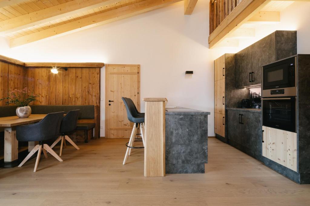 Kuchyň nebo kuchyňský kout v ubytování SunApart by Apart4you