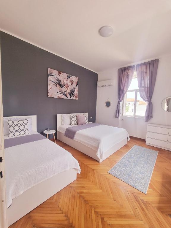 Posteľ alebo postele v izbe v ubytovaní Apartment Martini - Bacvice beach