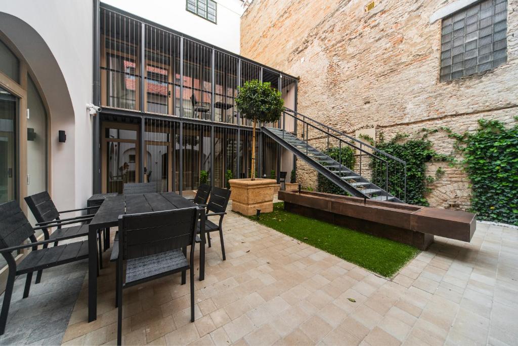 Balkón nebo terasa v ubytování r12 Apartments