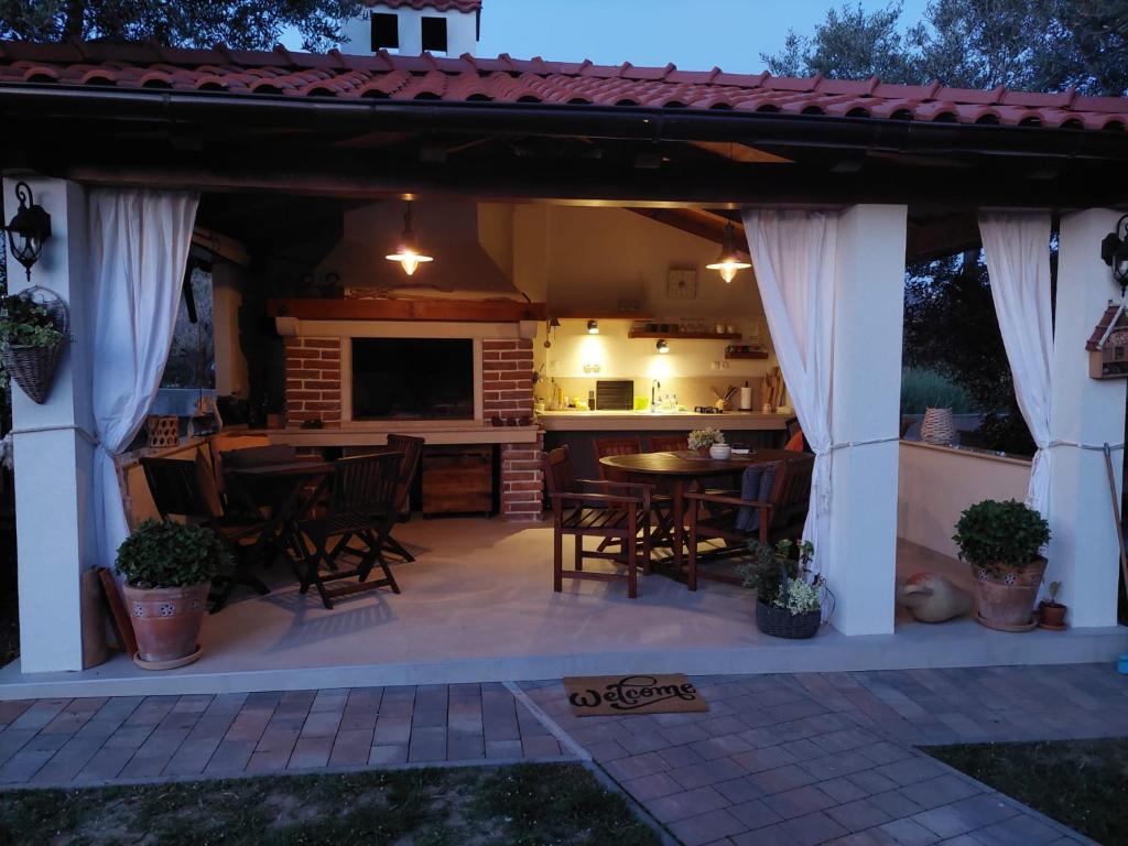 Patio nebo venkovní prostory v ubytování Apartments RELAX 2