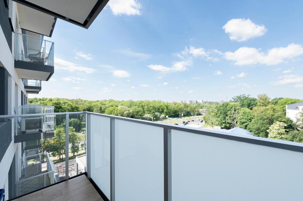 Balkón nebo terasa v ubytování Luxury in City -5- Free Parking