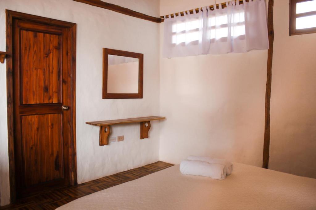 Koupelna v ubytování Ayampe Guest House