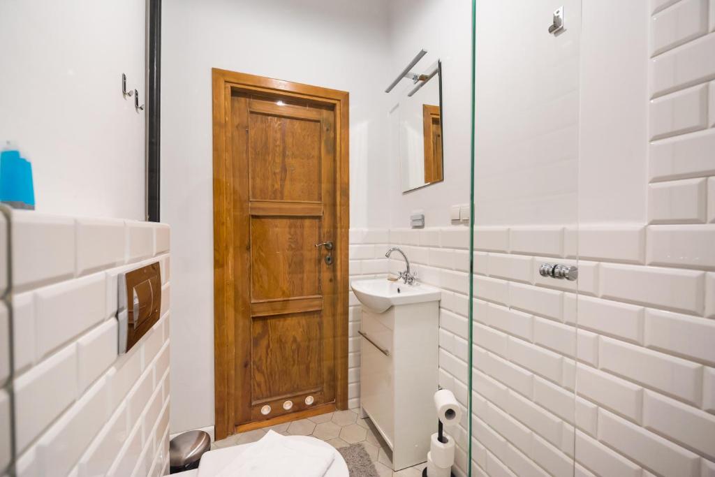 Kúpeľňa v ubytovaní Old Town Market Place Apartment