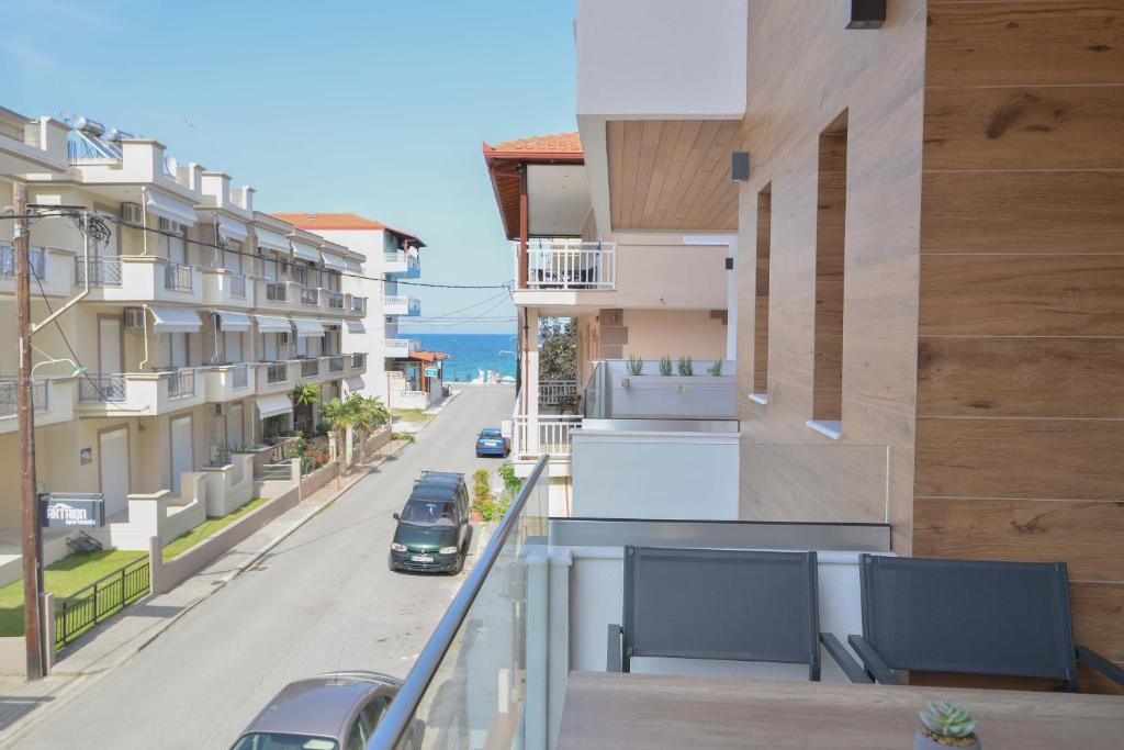 Balkón nebo terasa v ubytování Anassa Suites