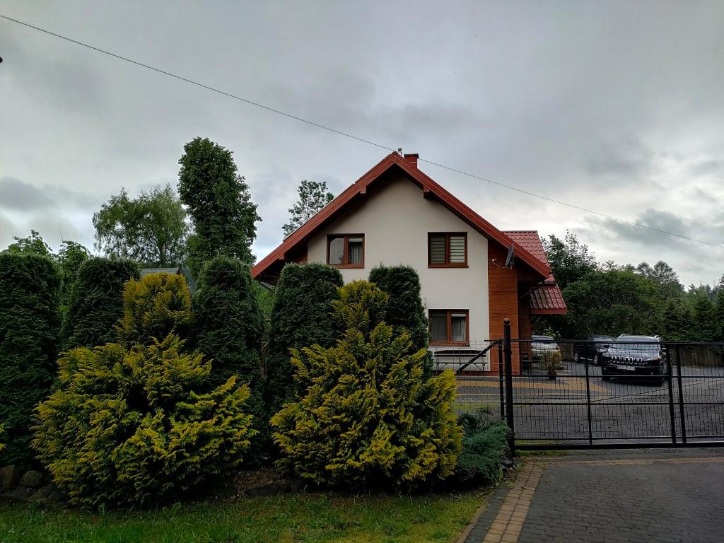 Budynek, w którym mieści się domek letniskowy