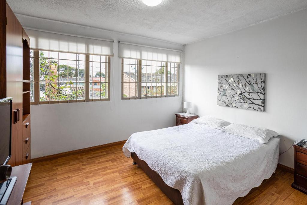 Cama o camas de una habitación en Apartamento Niza 127 dos personas