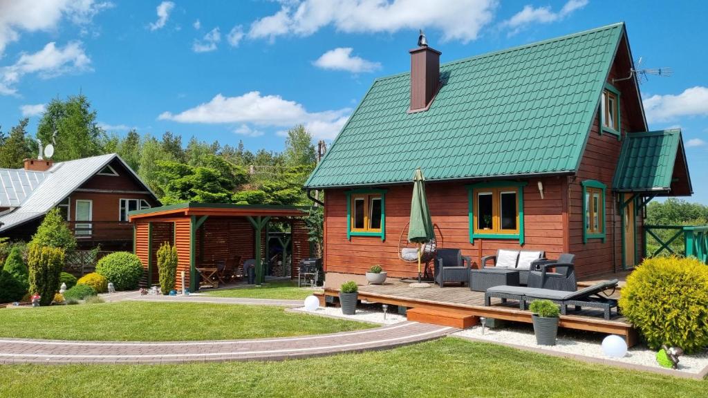 En have udenfor Zacisze Leśne