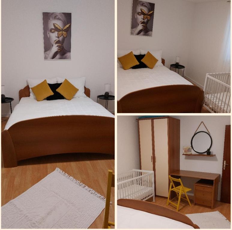 Posteľ alebo postele v izbe v ubytovaní Vacation House Ani