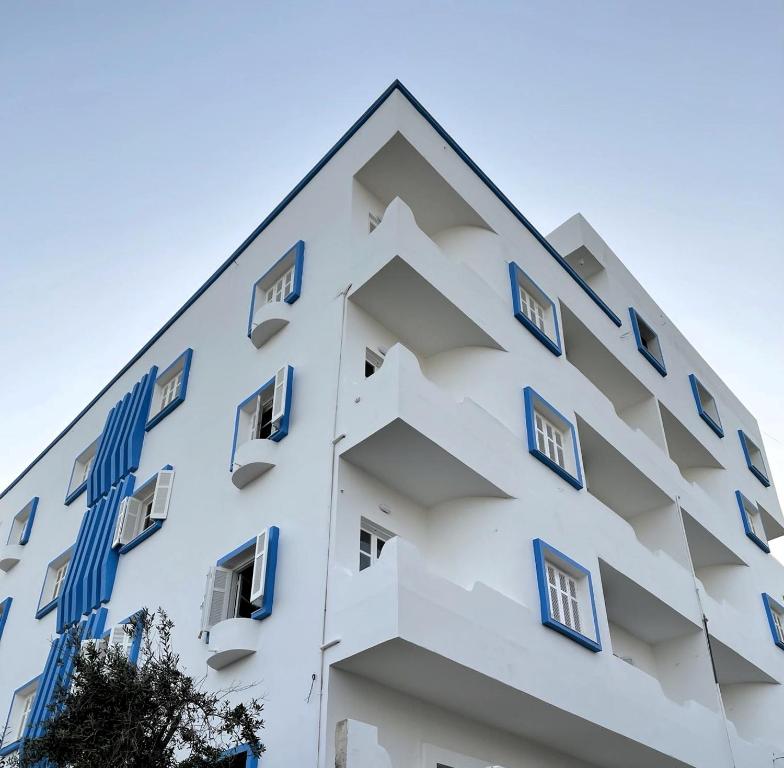 Budova, kde se apartmán nachází
