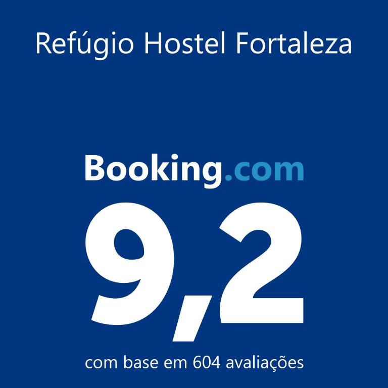 Refugio Hostel Fortalezaに飾ってある許可証、賞状、看板またはその他の書類