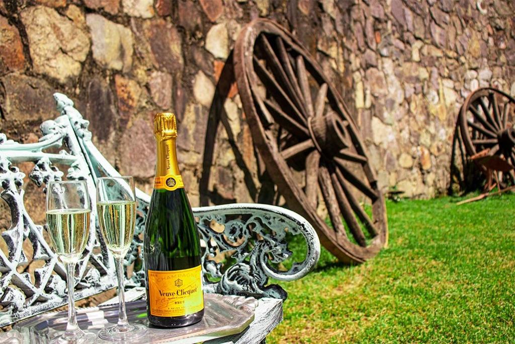 Zahrada ubytování Hotel Boutique Hacienda Caudillos