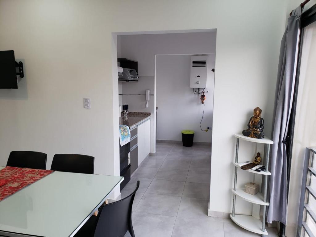 Kuchyň nebo kuchyňský kout v ubytování Ganesha Abasto Apartments
