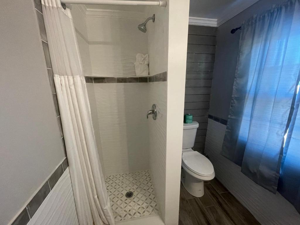 Koupelna v ubytování Aquastar Inn