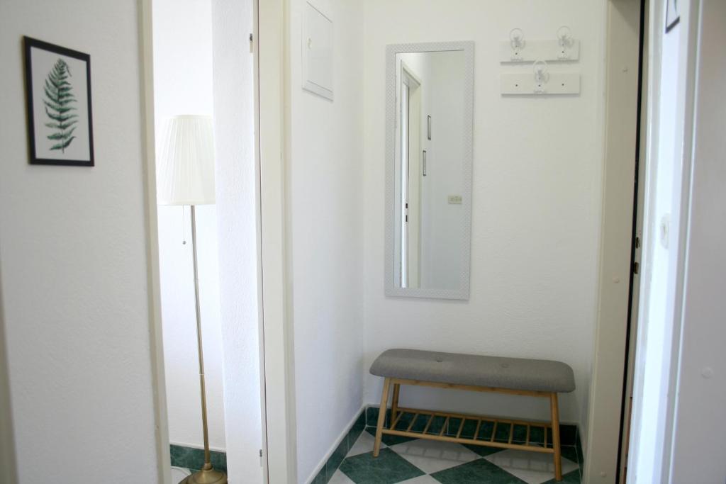 Koupelna v ubytování Apartman Laura