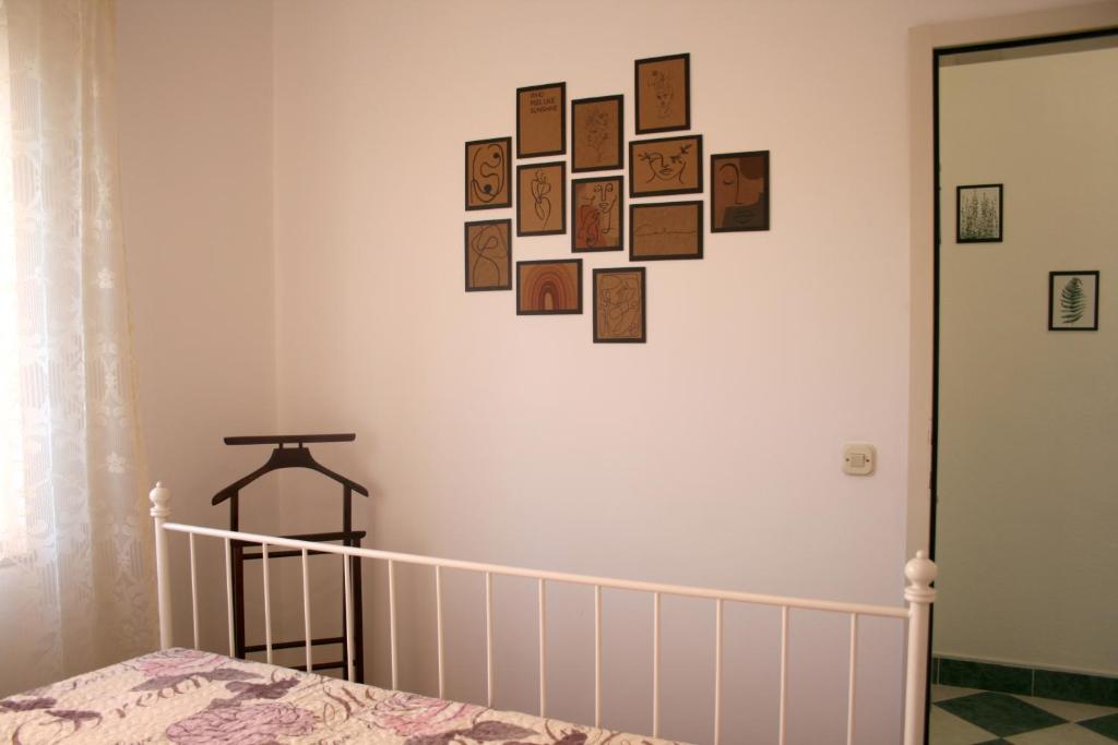 Postel nebo postele na pokoji v ubytování Apartman Laura