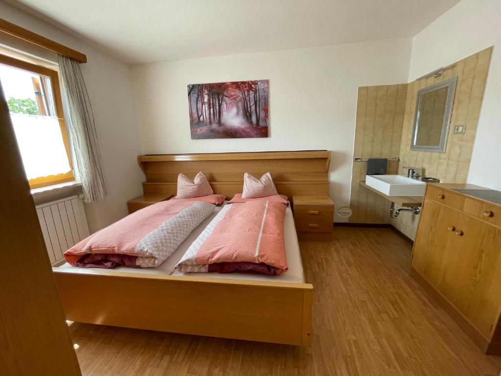 Postel nebo postele na pokoji v ubytování App. Eichenheim
