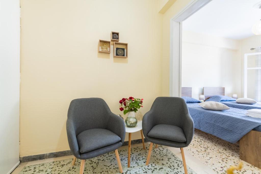 Posezení v ubytování Cozy Platytera apartment