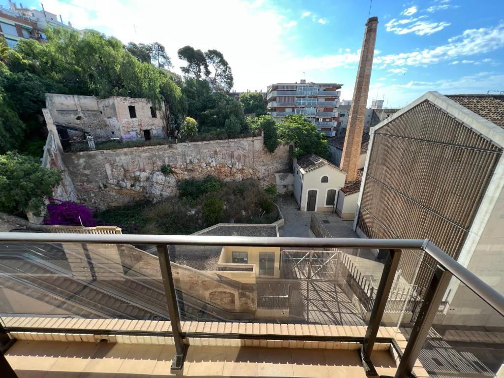 Balkón alebo terasa v ubytovaní La Chartreuse Apartament