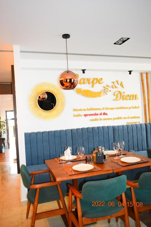 Restaurace v ubytování Carpe Diem Apartments-Hotel