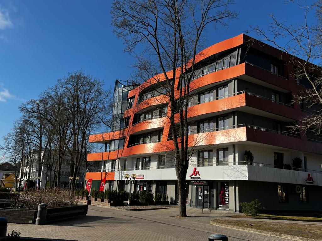 Budova, kde se apartmán nachází