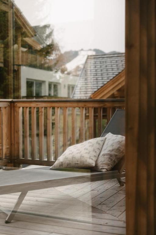 Balcone o terrazza di Chalet Village by Apart4you