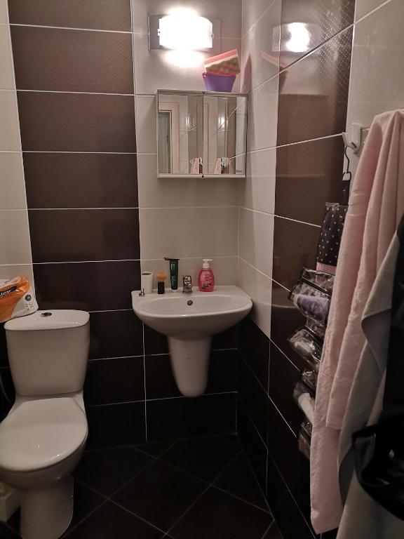 A bathroom at Studio VIP-ZONE