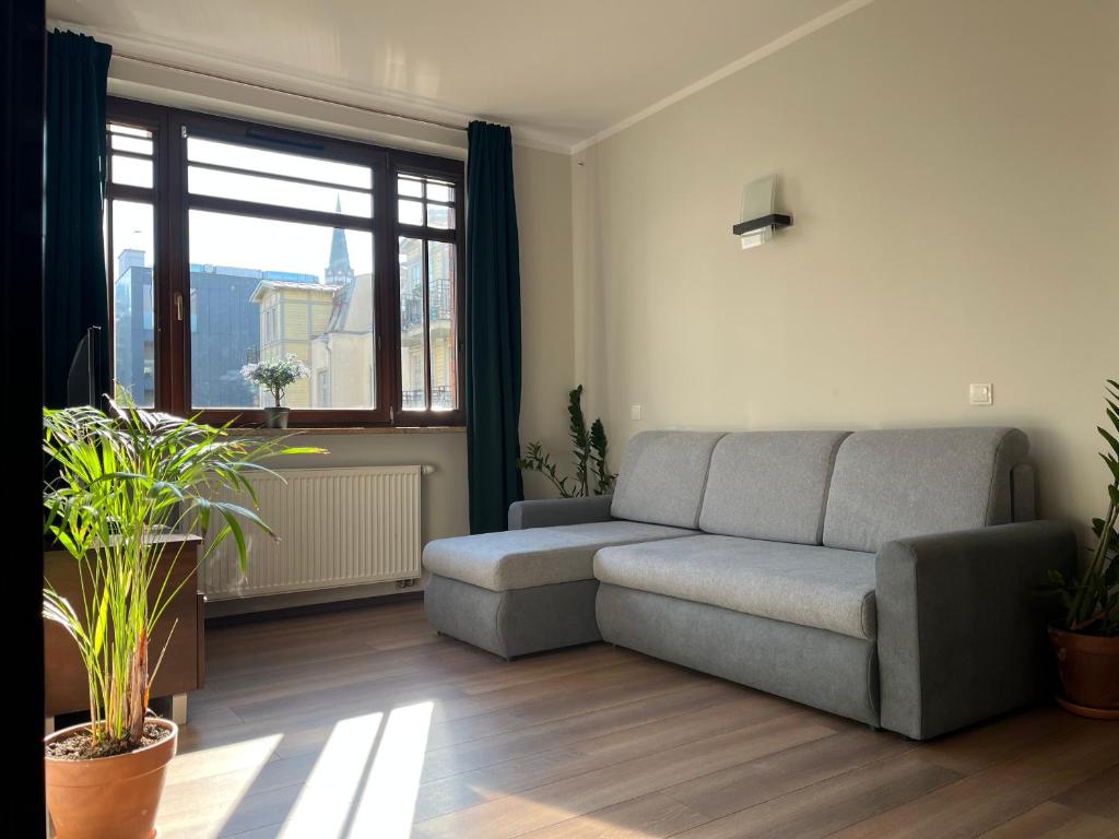 Pułaskiego 11A - Przestronne apartamenty, Sopot centrum - 带阳台的公寓