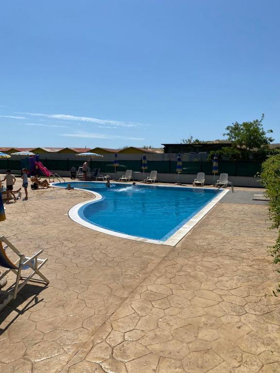 The swimming pool at or close to EM Kristal Beach Nesebar