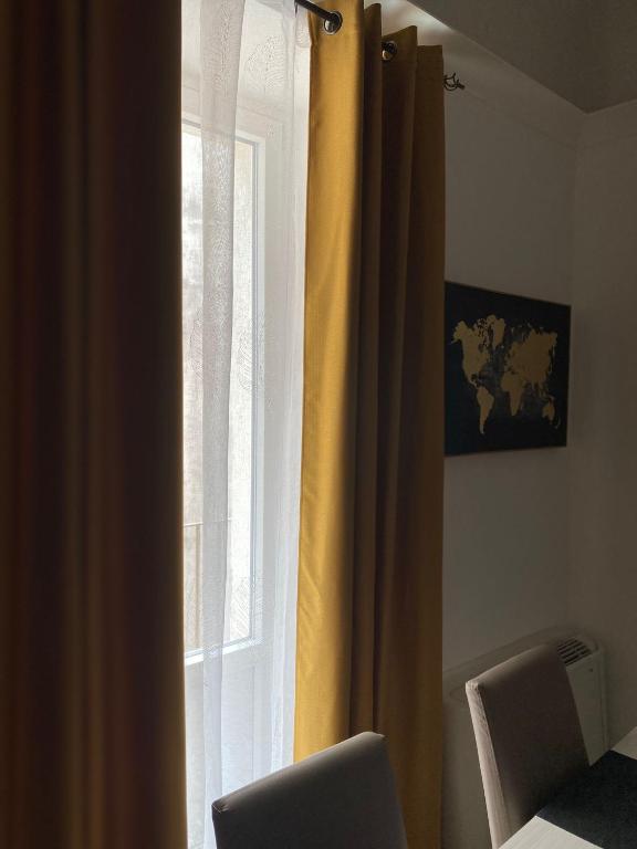 Posezení v ubytování M.Mansion