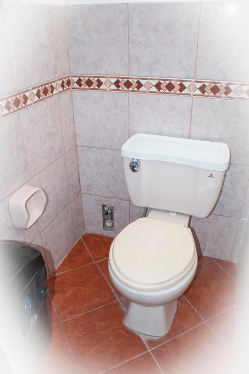 Koupelna v ubytování Casa Kutimuy