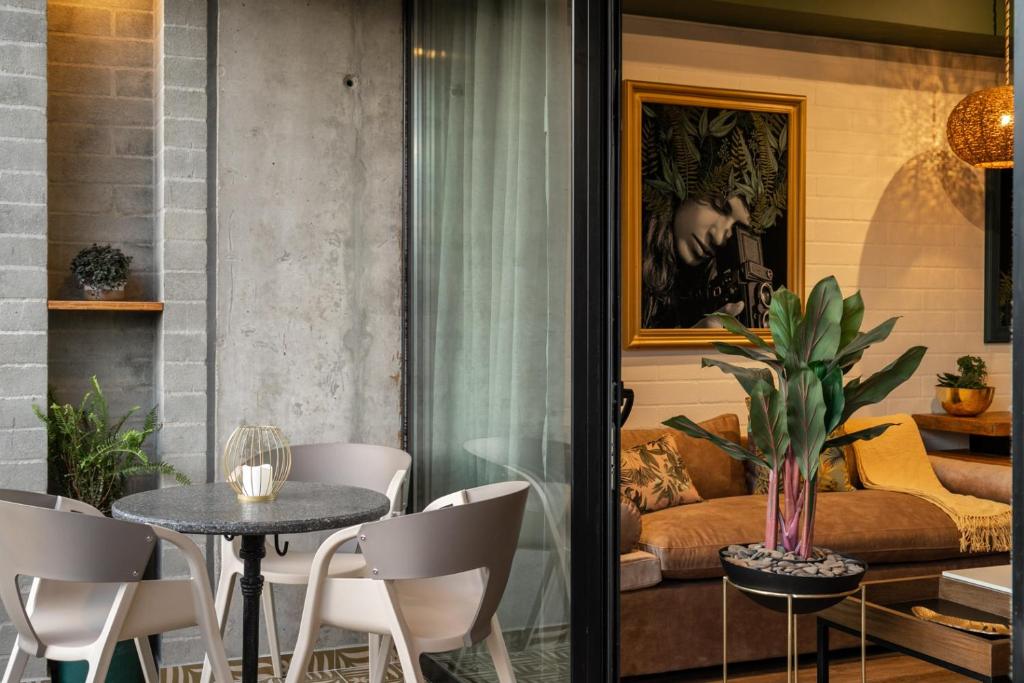 Posezení v ubytování Celestino Boutique Hotel & Spa