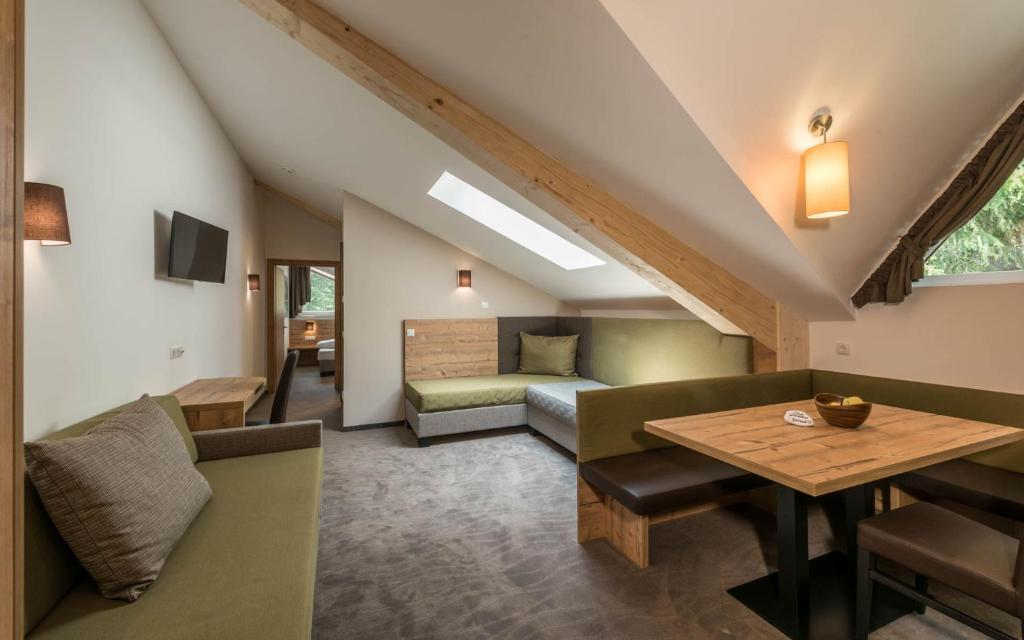 Posezení v ubytování Hotel Rosengarten