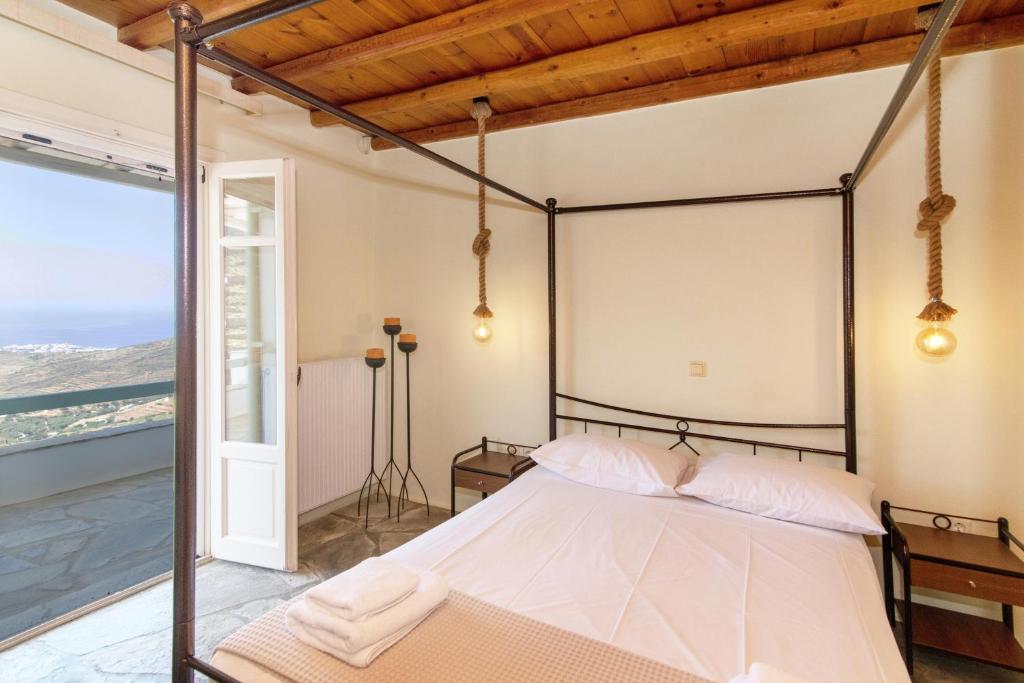 Postel nebo postele na pokoji v ubytování Laurel house