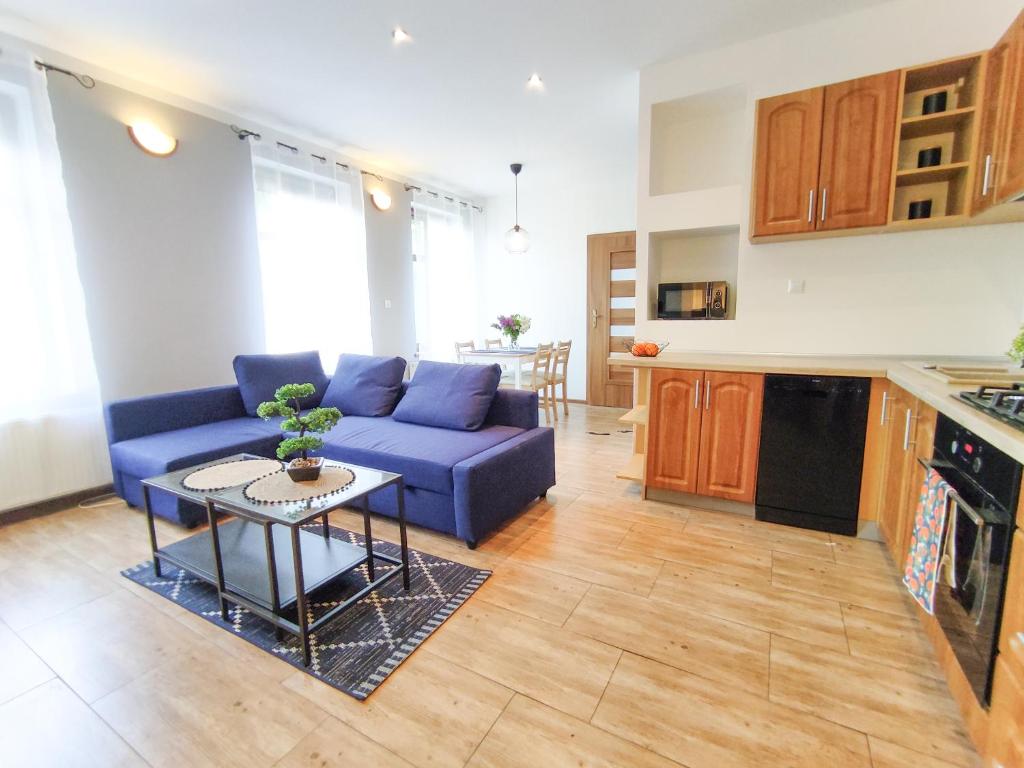 Kuchyňa alebo kuchynka v ubytovaní Apartament Kominek