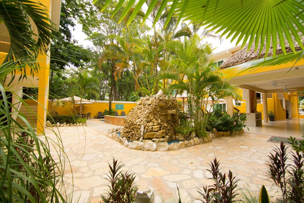 Zahrada ubytování Hotel Chablis Palenque