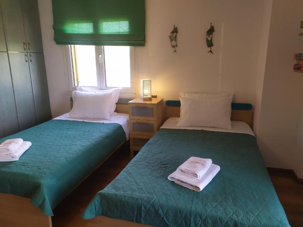 Łóżko lub łóżka w pokoju w obiekcie Casa Bella Vista