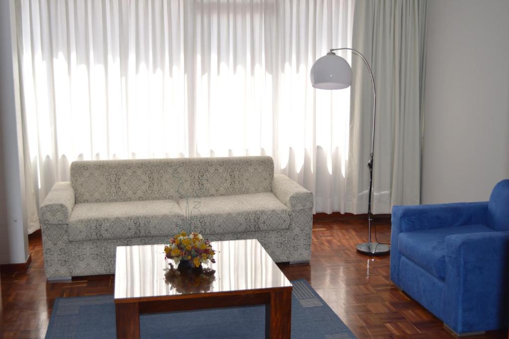 Posezení v ubytování La Carolina Inn