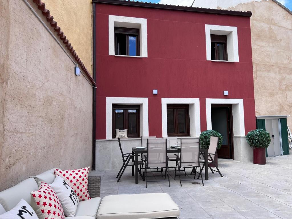 Χώρος καθιστικού στο Casa La Cantina