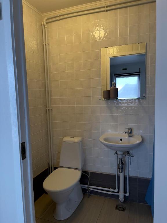 Koupelna v ubytování Gil guesthouse