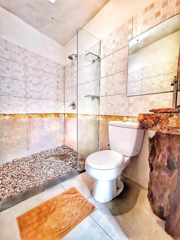 Koupelna v ubytování Cornerstone Bali Coworking