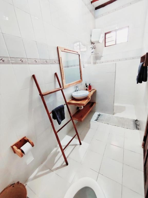 Koupelna v ubytování Hakuna Matata Villa