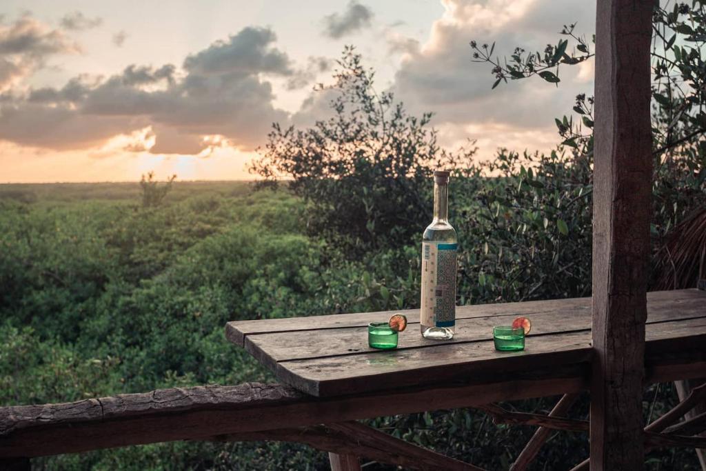 Hidden Treehouse Tulum Eco-Hotel - 高级国王套房