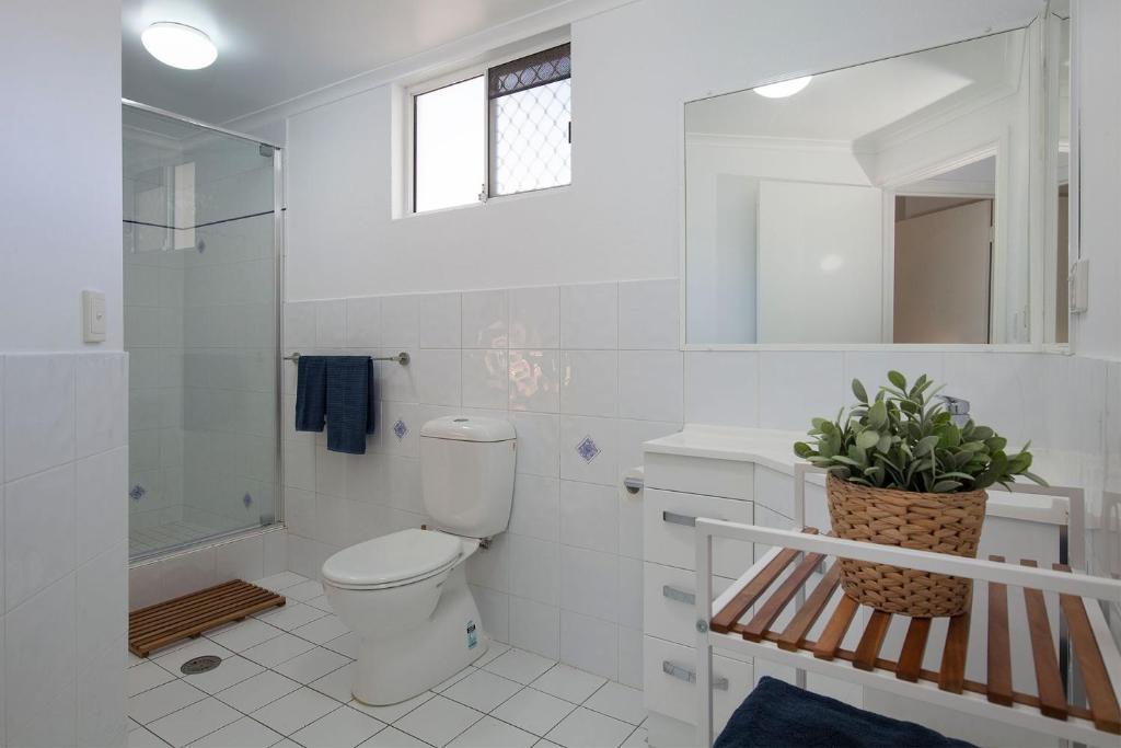 Koupelna v ubytování Villa Pandanus