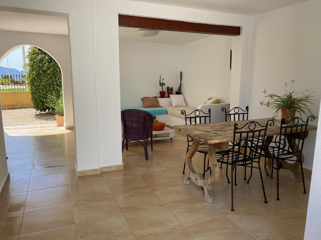 Posezení v ubytování Villa Maravilla