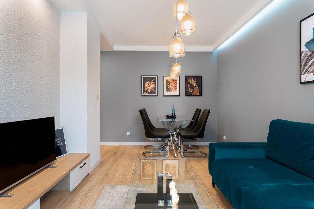 Posezení v ubytování Pure Rental Apartments