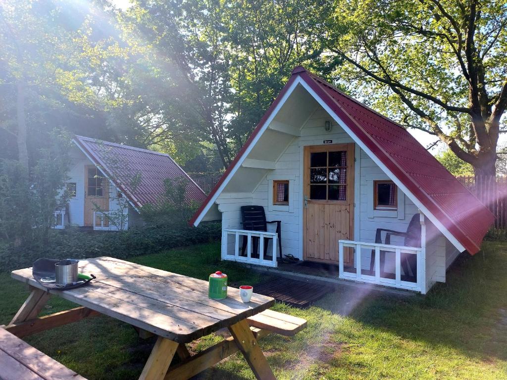 Zahrada ubytování Slaaphutje BuitenWedde Westerwolde