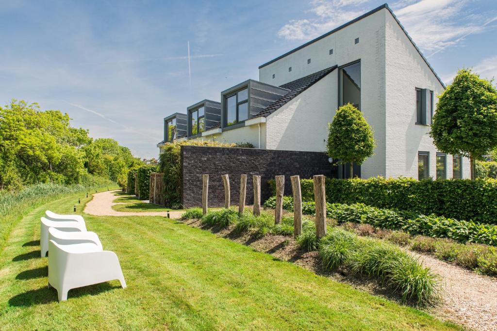 Zahrada ubytování Villa Zoutelande