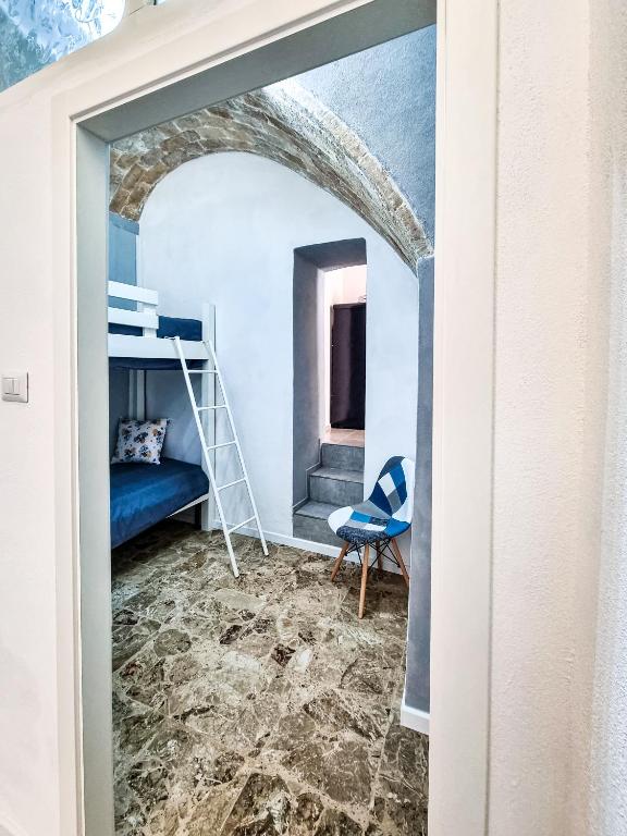 Postel nebo postele na pokoji v ubytování La casa di Michele
